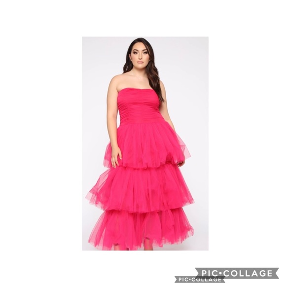 Fashion Nova Dresses & Skirts - SALE!!! 🛑NWT! Tiered Tulle Dress